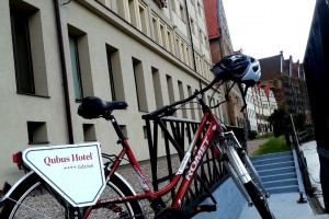 Qubus Hotel Gdańsk przyjazny rowerzystom