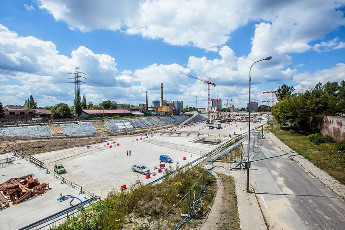 fot. UM Łódź Dworzec Łódź Fabryczna: najnowsze wieści z budowy