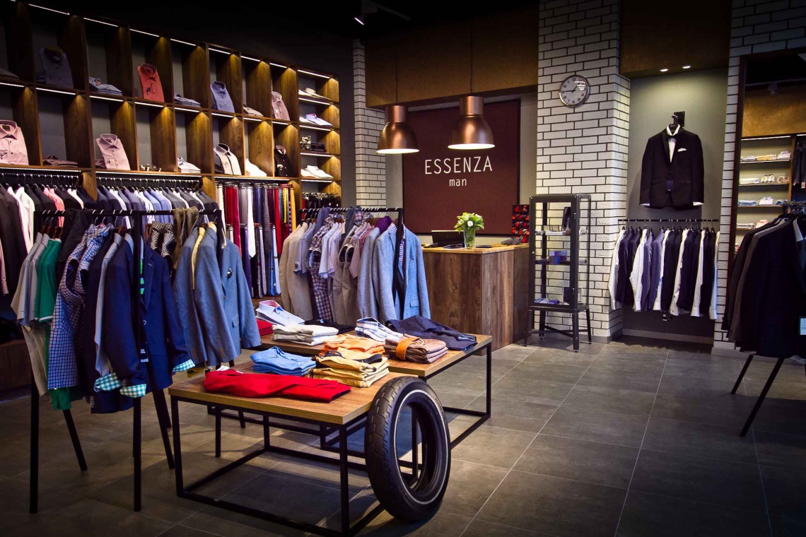 fot. Nowy butik Essenza Man Elegancja z pazurem, czyli nowy butik projektu Forbis Group