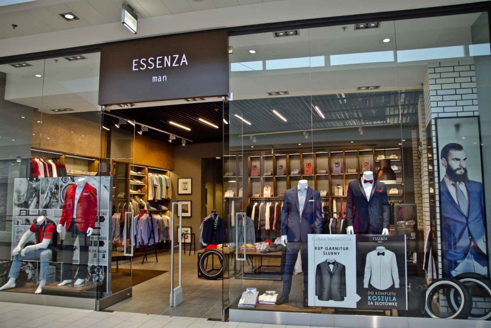 fot. Nowy butik Essenza Man Elegancja z pazurem, czyli nowy butik projektu Forbis Group