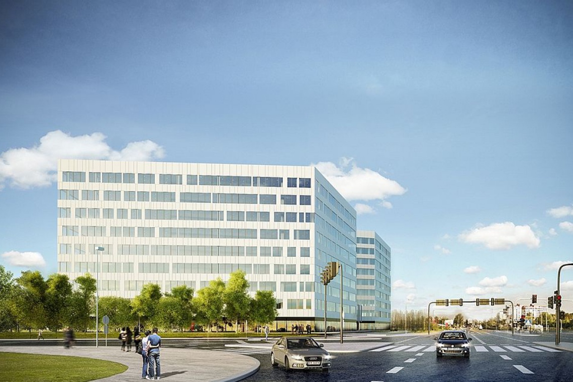 Kapelanka 42 w Krakowie, Skanska Budynek B Kapelanki już gotowy, a całość jeszcze w tym roku