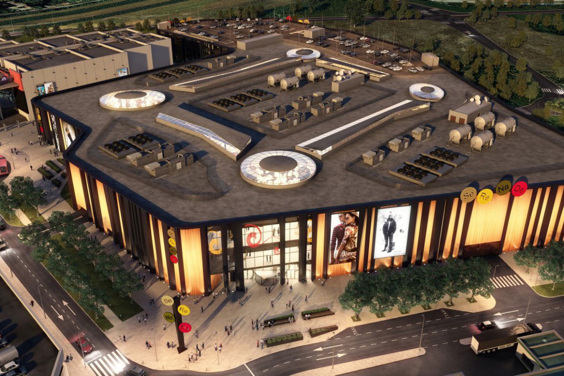 CH Serenada w Krakowie na starcie Centrum Serenada projektu AMC Chołdzyński na starcie