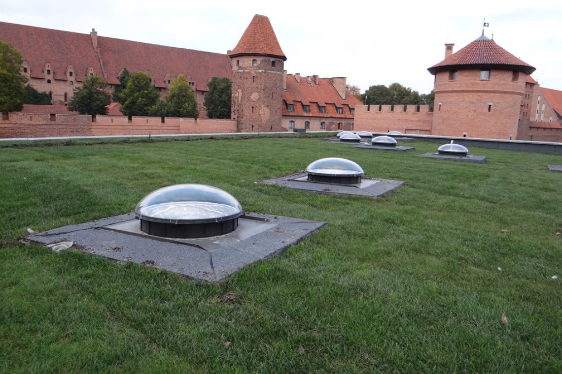 fot. Dach zielony Malbork Dach zielony to połączenie pięknego z praktycznym