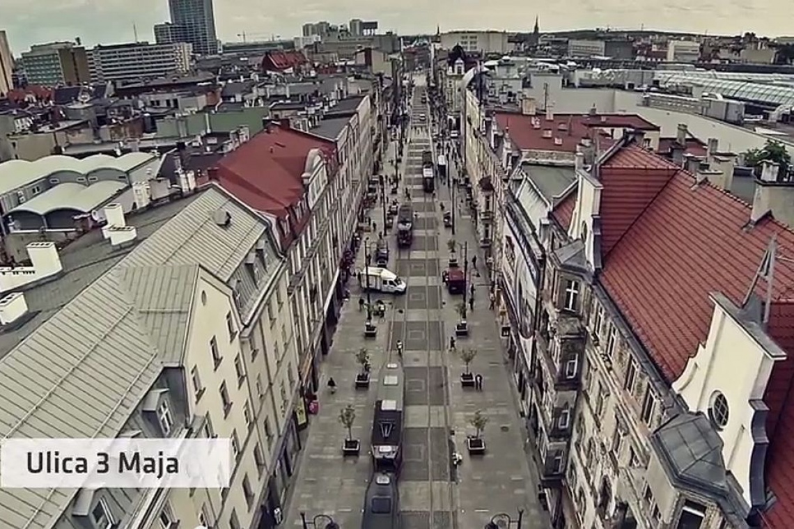 Katowice Zobacz jak zmieniają się Katowice - wideo