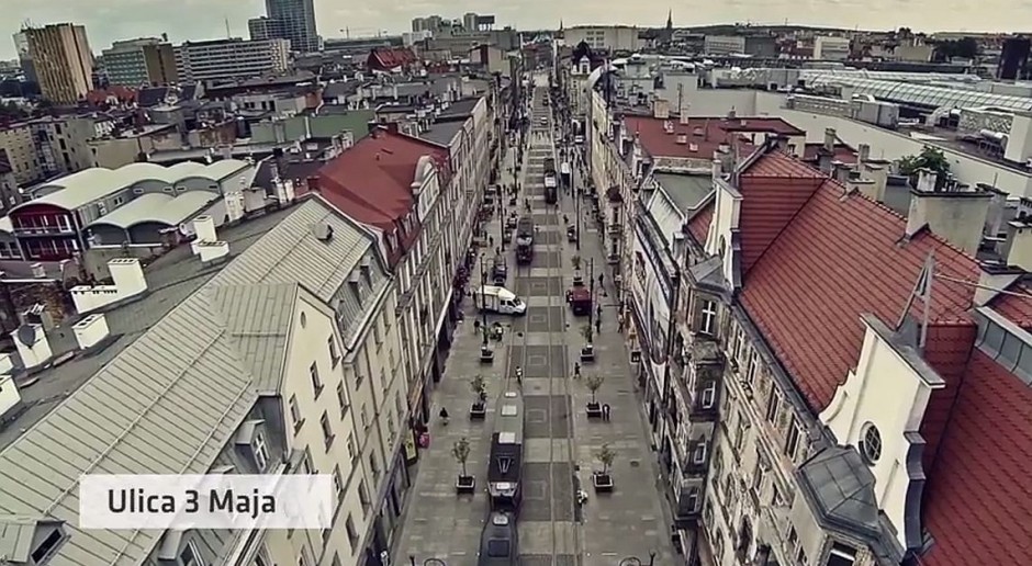 Zobacz jak zmieniają się Katowice - wideo