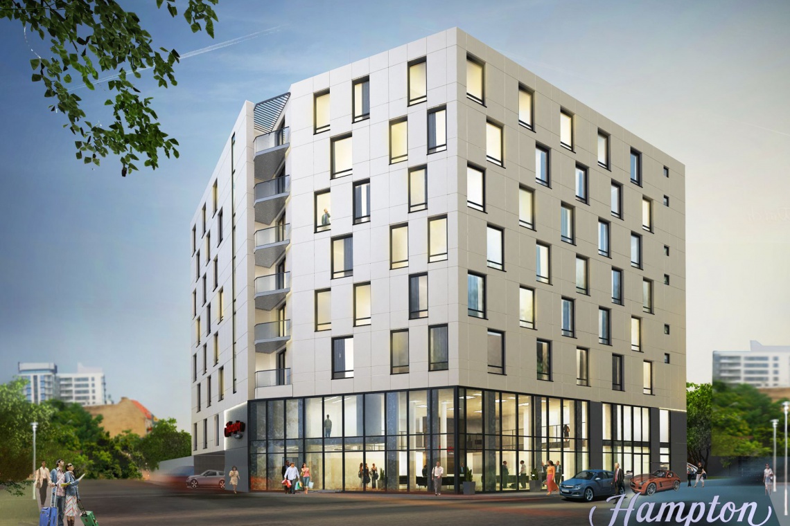 Hotel Hampton by Hilton Wrocław Nowy Hampton by Hilton przywita gości w 2015 r.
