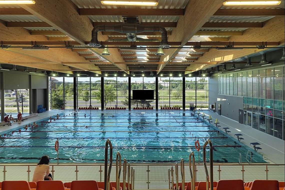 Basen Olsztyn, fot. NSG Group Szklana architektura obiektów sportowych