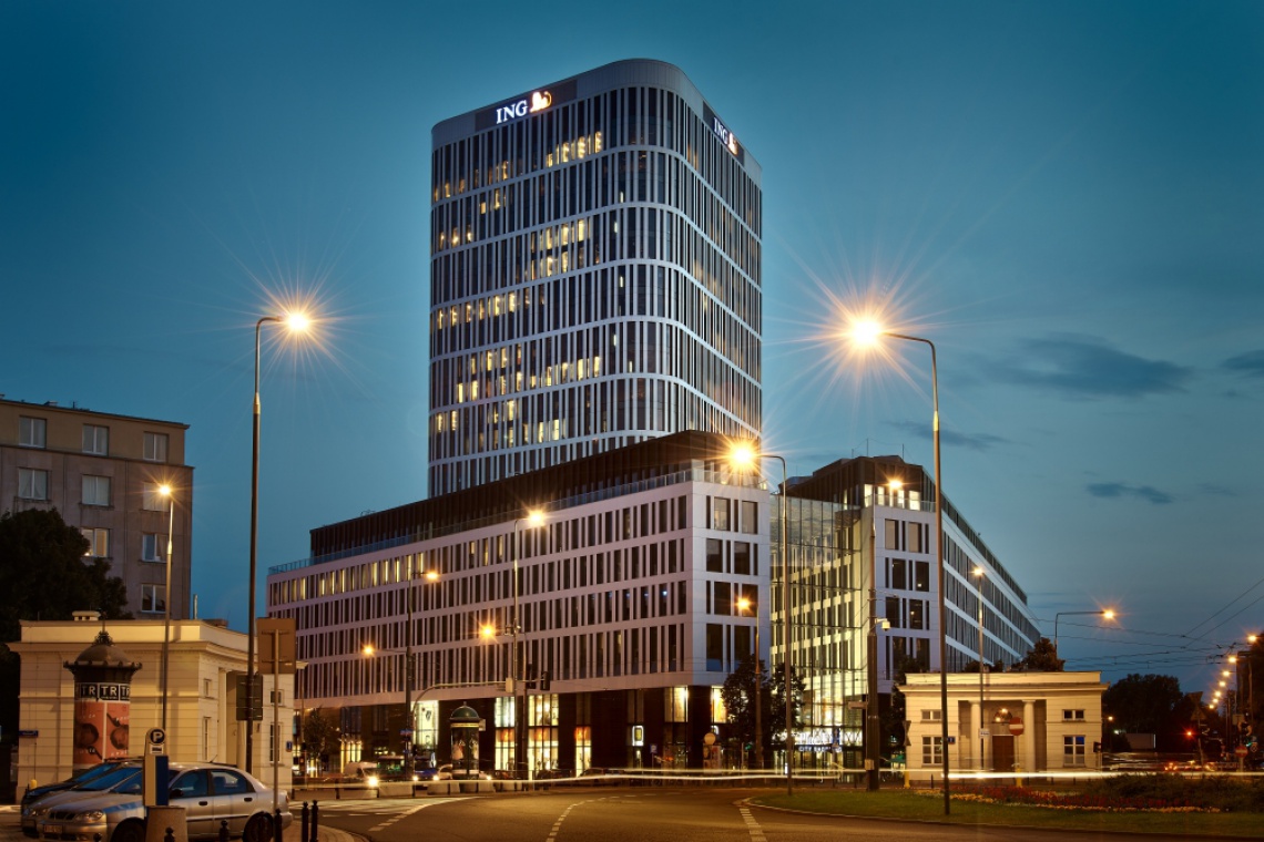Plac Unii w Warszawie Budynek nowoczesny to budynek ekologiczny, taki jak Plac Unii