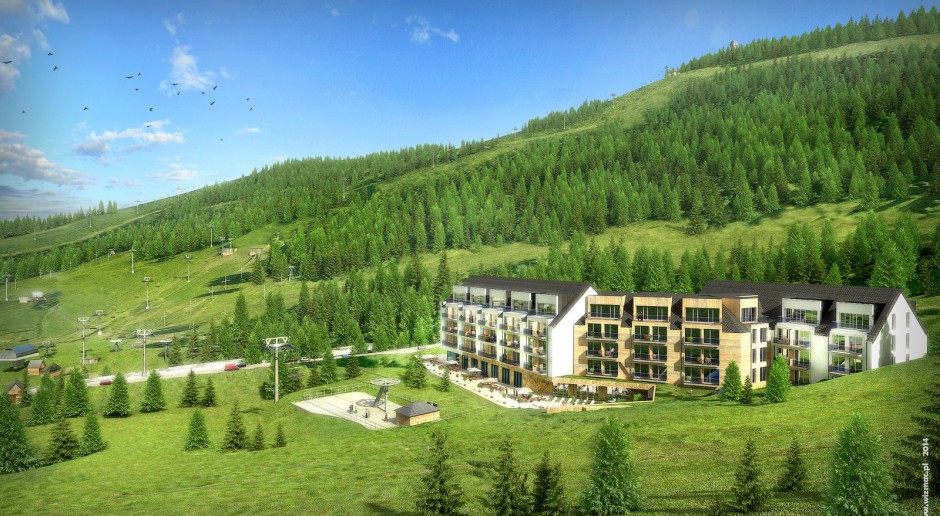Ośrodek Czarna Góra powiększy się o condohotel według projektu Ozone