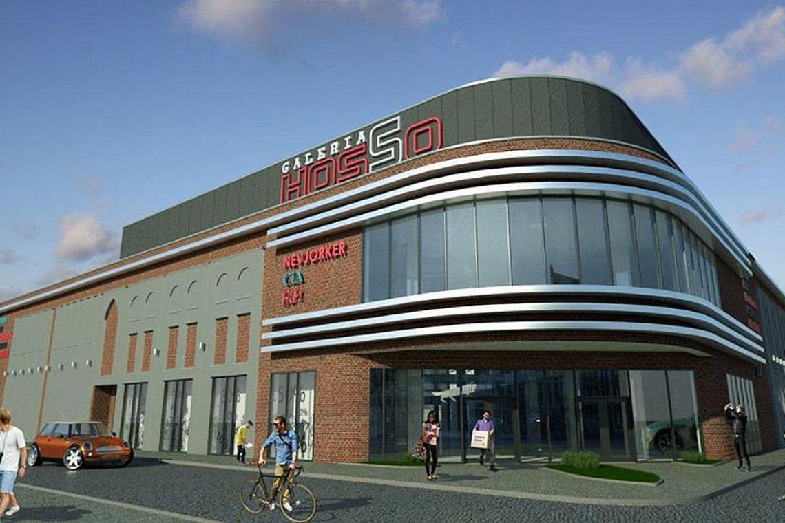 Galeria Hosso, fot. materiały inwestora Galeria Hosso według projektu RDZ Architekten jeszcze w tym roku