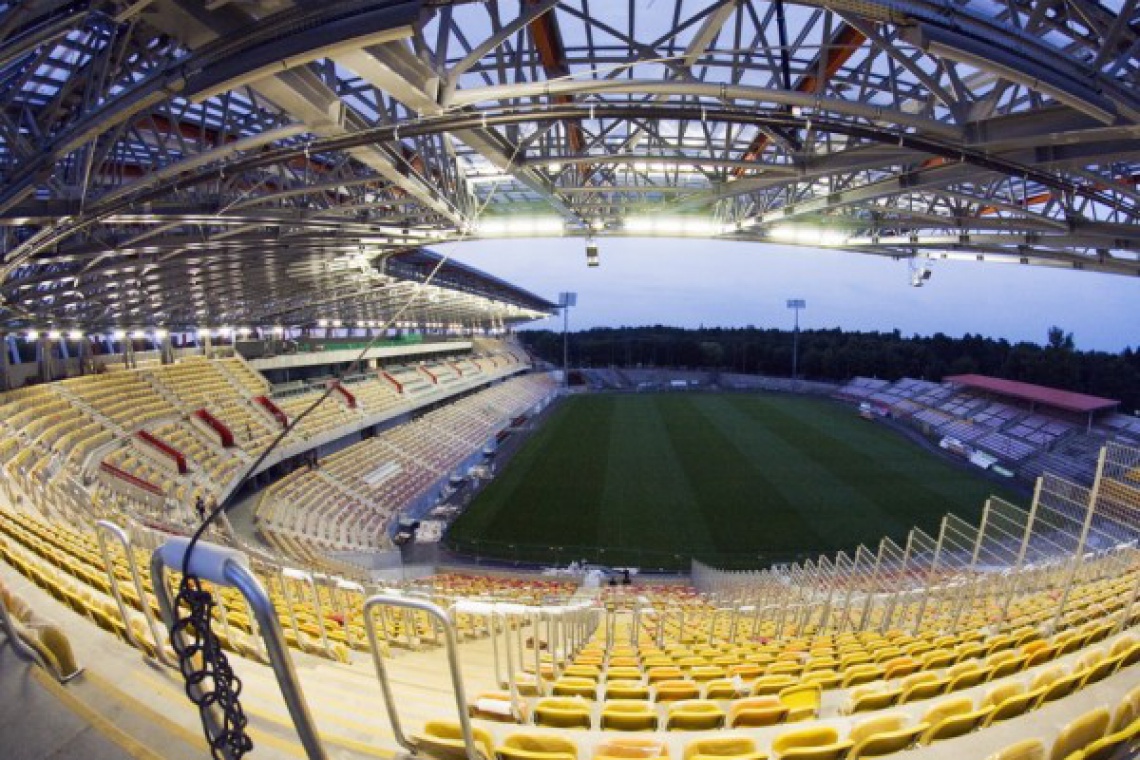 Stadion Miejski w Białymstoku, fot. MOSiR Białystok Stadion w Białymstoku jest już gotowy
