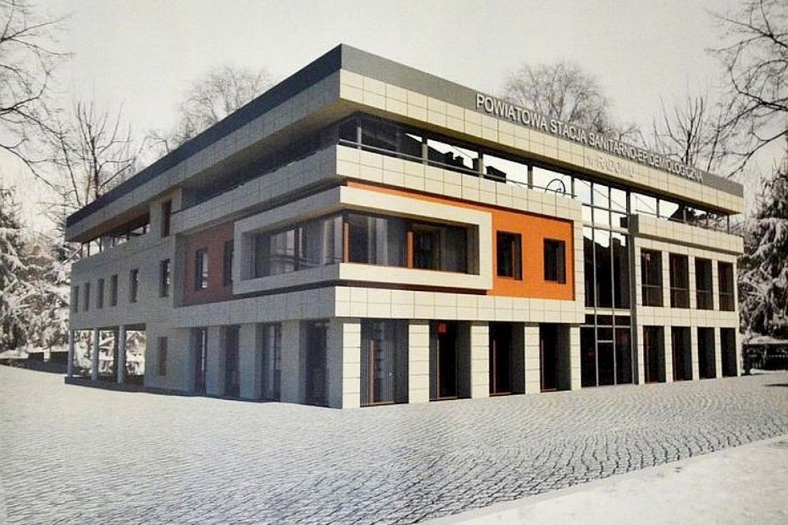 Archibis zaprojektował, a Rosa-Bud dokończy biurowiec sanepidu