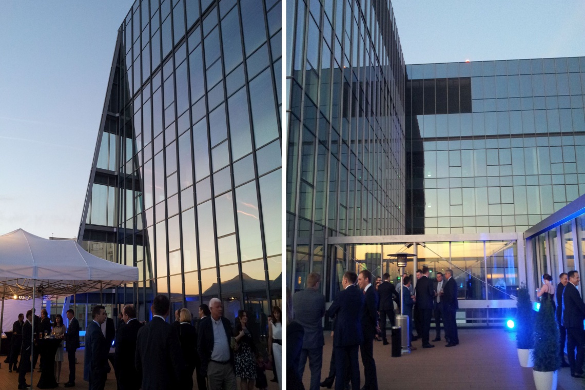 Gdański Business Center, otwarcie I fazy kompleksu biurowego Uroczyste otwarcie I fazy kompleksu Gdański Business Center