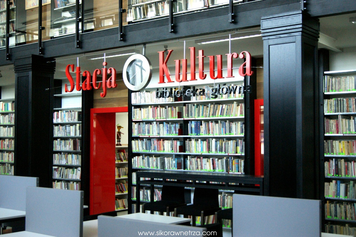 Dworzec PKP Rumia, Stacja Kultury, fot. Sikora Wnętrza Stacja Kultury na dworcu w Rumi projektu Sikora Wnętrza - WIDEO