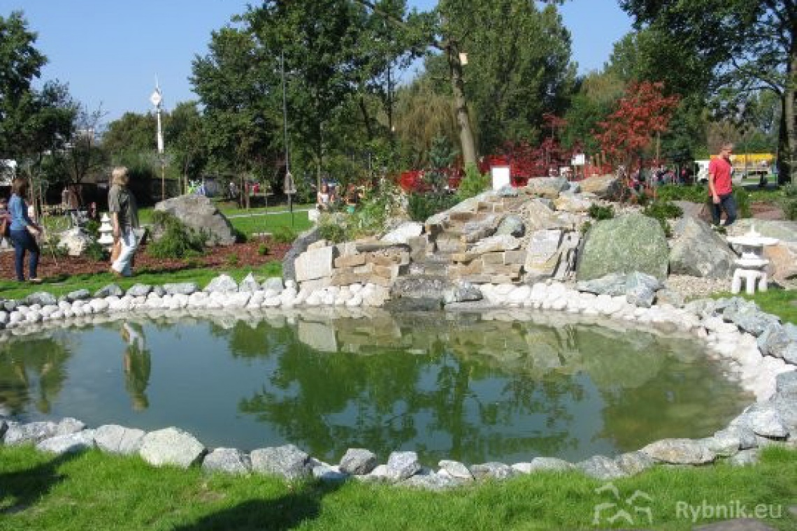 Park nad Nacyną otwarty, fot. rybnik.eu Nowy park nad rzeką Nacyną oficjalnie otwarty