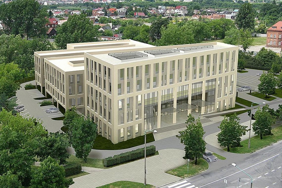 Projekt budynku sądu w Radomiu Dokończą zaprojektowany przez SA Gęsiak gmach sądu w Radomiu