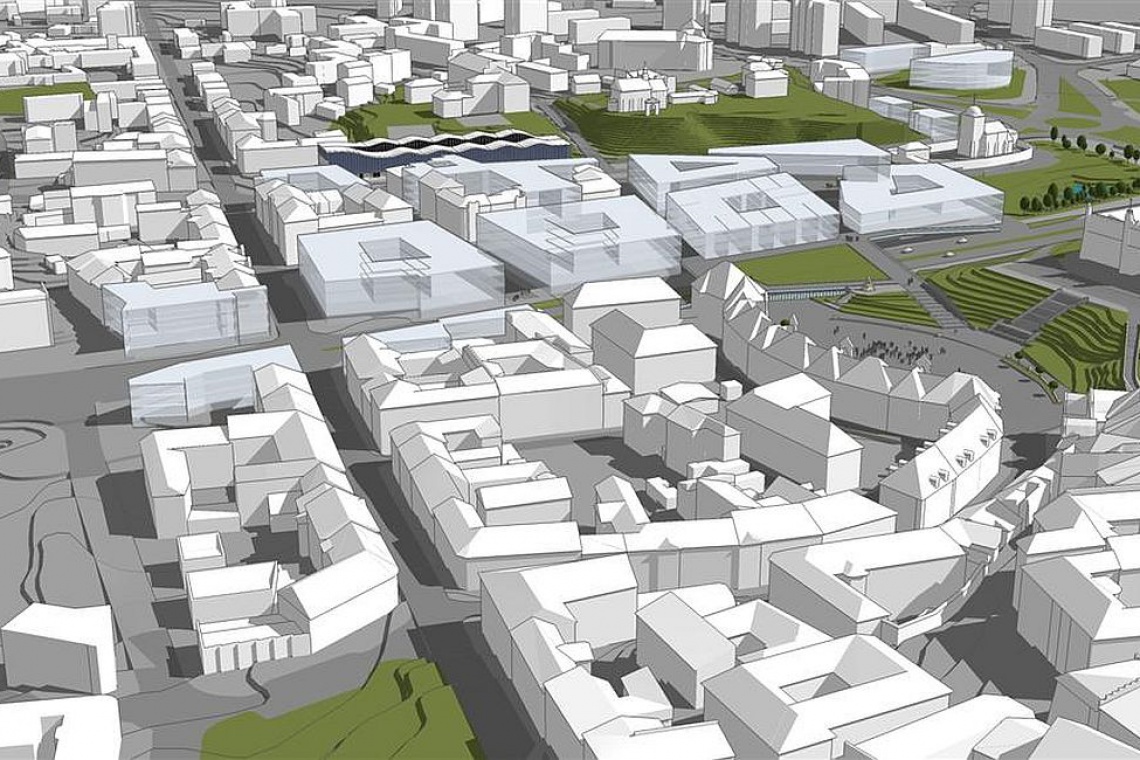 Jest projekt zagospodarowania Podzamcza w Lublinie, fot. UM Lublin Jest projekt zagospodarowania Podzamcza w Lublinie