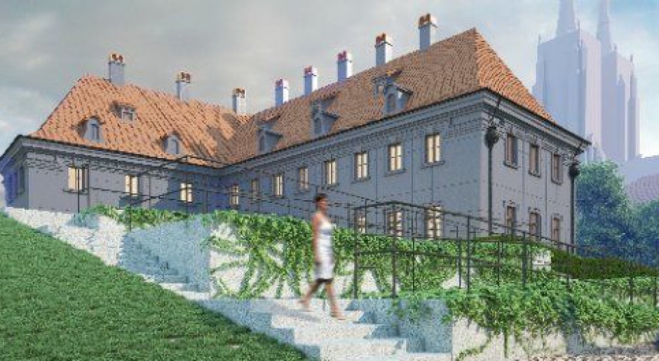 Biblioteka Archidiecezjalna w rekonstruowanej barokowej bryle