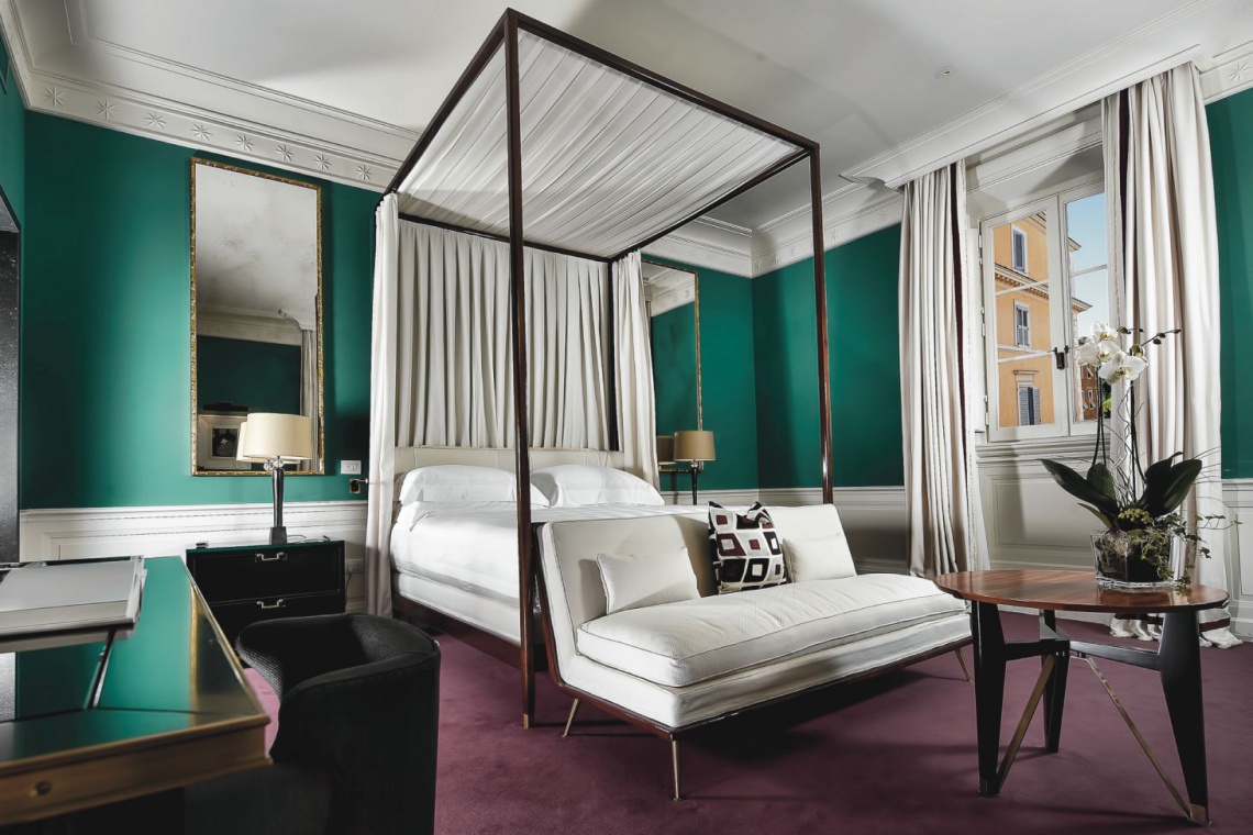 W Rzymie ekskluzywna sieć J.K. Place otworzyła jeden z najbardziej luksusowych, butikowych hoteli na świecie Ekskluzywna sieć J.K. Place otworzyła butikowy hotel w Rzymie