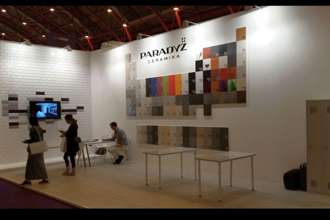 fot. Ceramika Paradyż na targach 100%Design w Londynie Ceramika Paradyż na kultowych targach 100%Design w Londynie
