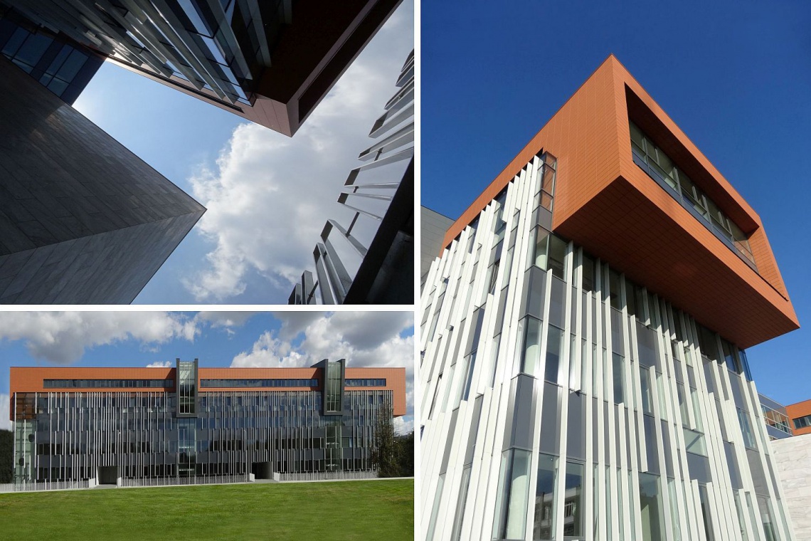 Wydział Filologiczny Uniwersytetu Łódzkiego, fot. AGG Architekci Grupa Grabowski Unikalna bryła Wydziału Filologicznego UŁ od AGG Architekci Grupa Grabowski