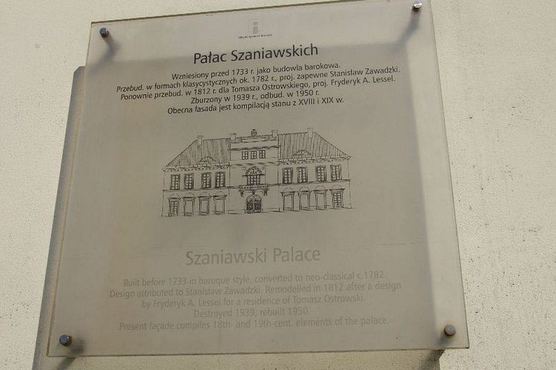 fot. Przemysław Miller, UM Warszawa Warszawa: Klasycystyczny Pałac Szaniawskich na sprzedaż