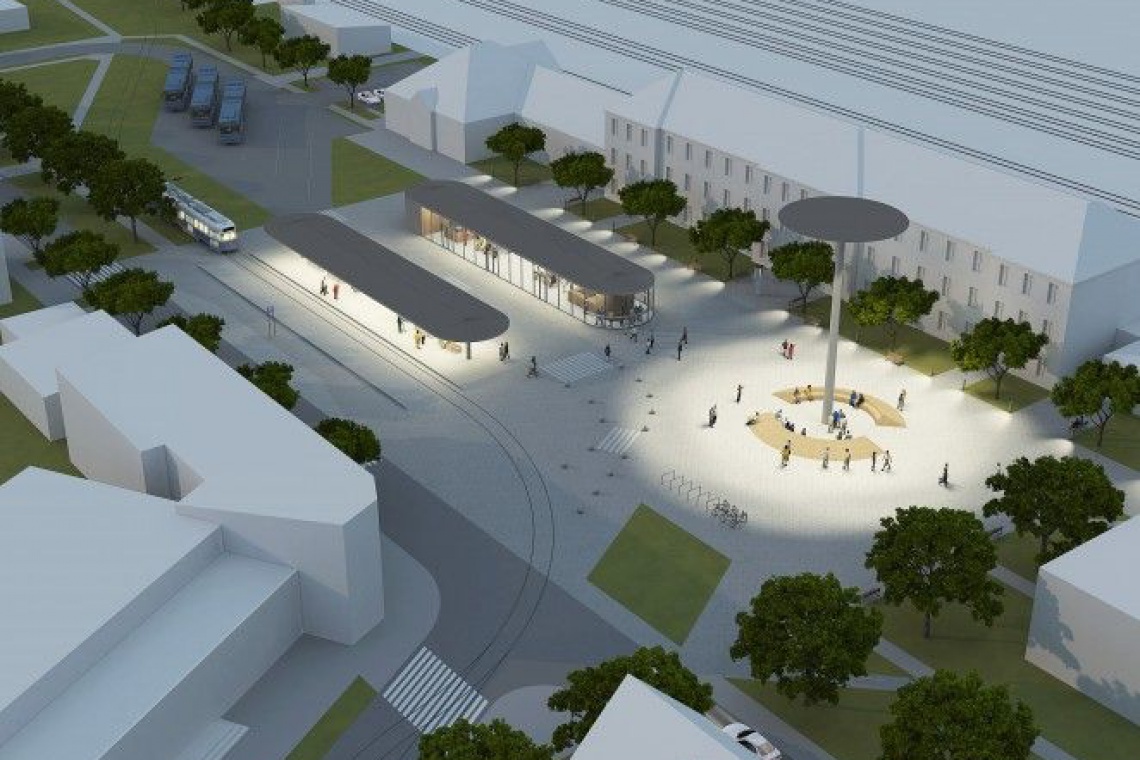 Projekt przekształcenia placu dworcowego Jaworzno-Szczakowa w Miejskie Centrum Integracji Transportu Zamiast zapuszczonego dworca, miejskie centrum komunikacyjne