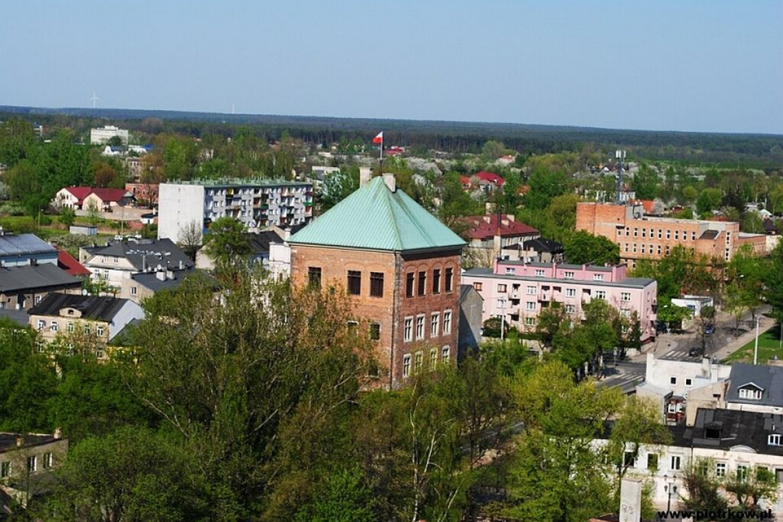 Panorama Piotrkowa Trybunalskiego, fot. piotrkow.pl Rewaloryzacja zabytkowego parku w Piotrkowie Trybunalskim