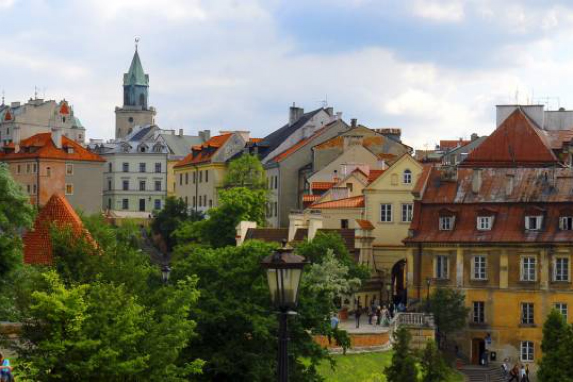 Panorama Lublina Lublin wyróżniony za zieleń w mieście