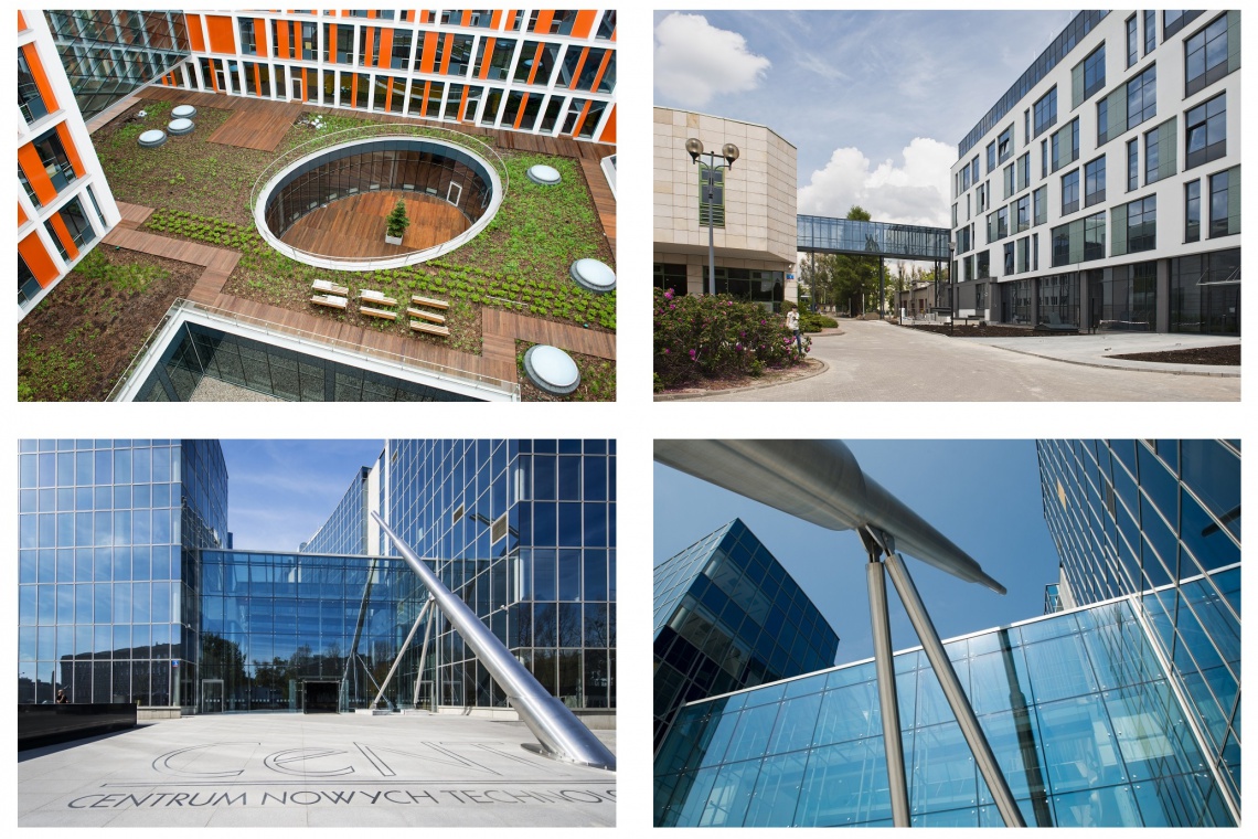 Nowe gmachy Uniwersytetu Warszawskiego, źródło: Uniwersytet Warszawski Nowoczesna architektura Uniwersytetu Warszawskiego