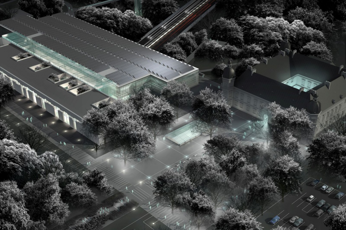 Projekt siedziby Muzeum Historii Polski, fot. MHP Muzeum Historii Polski - posłowie apelują o zbudowanie siedziby
