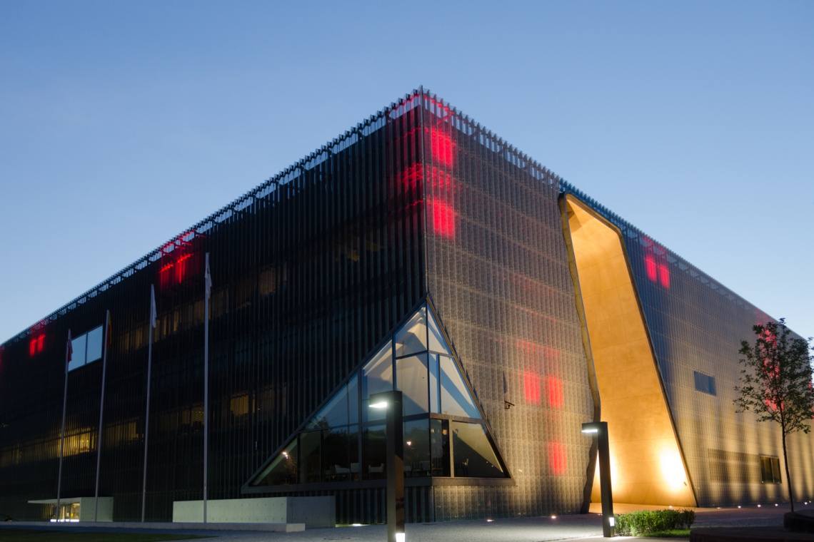 Muzeum Historii Żydów Polskich, fot. Xella Forma wyzwaniem dla materiału – Muzeum Historii Żydów Polskich