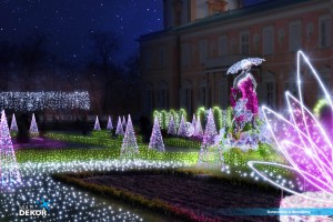 Rozświetlony Pałac w Wilanowie zachwyci w święta