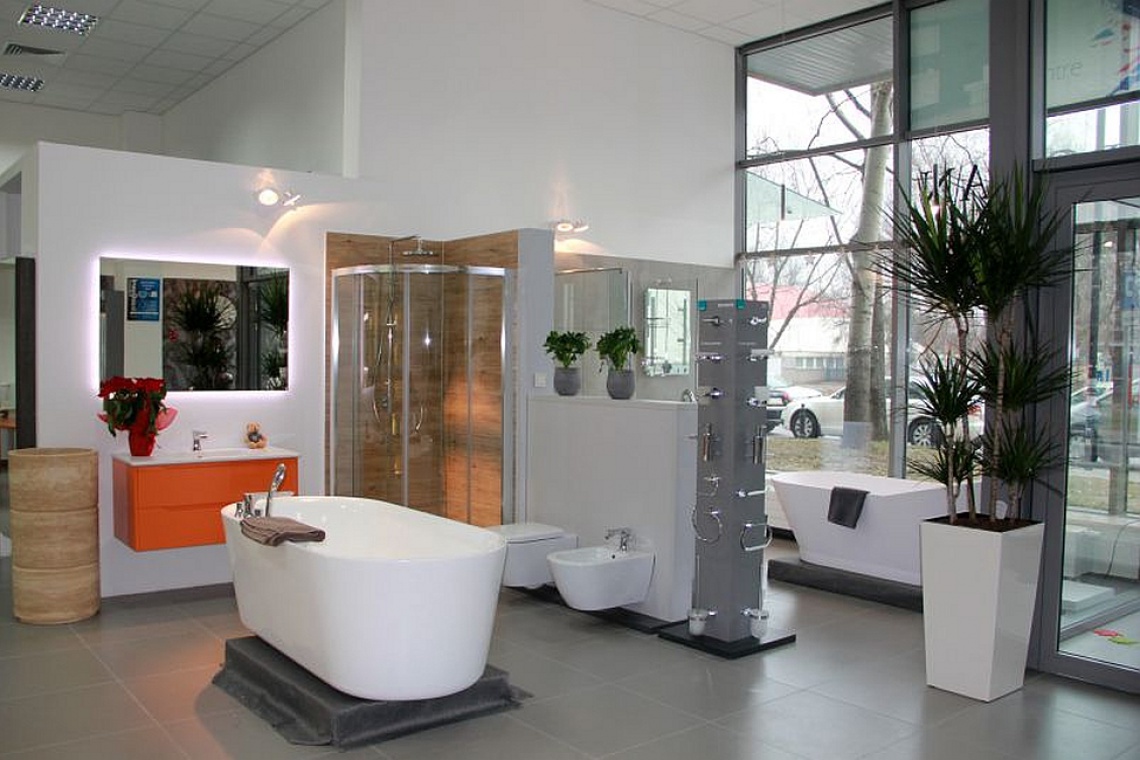 fot. Salon Intuition Bathrooms w Warszawie W Warszawie powstał salon Intuition Bathrooms