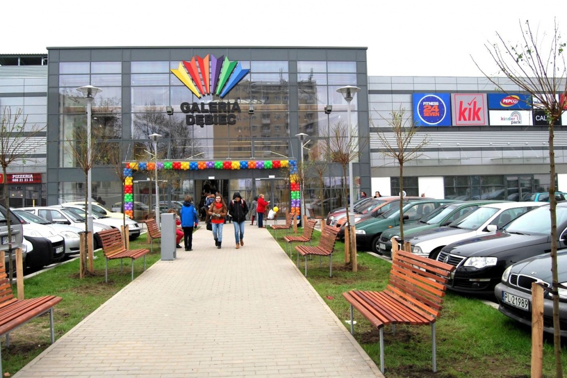 fot. Galeria Dębiec Zobacz zdjęcia z otwarcia galerii Dębiec projektu Archikwadrat