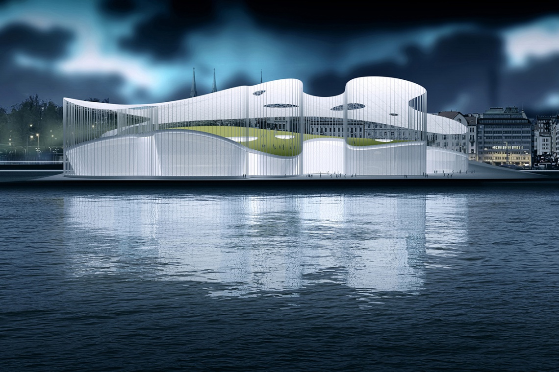 Koncepcja Muzeum Guggenheima w Helsinkach. fot. Toprojekt Zainspirowani fińskim krajobrazem