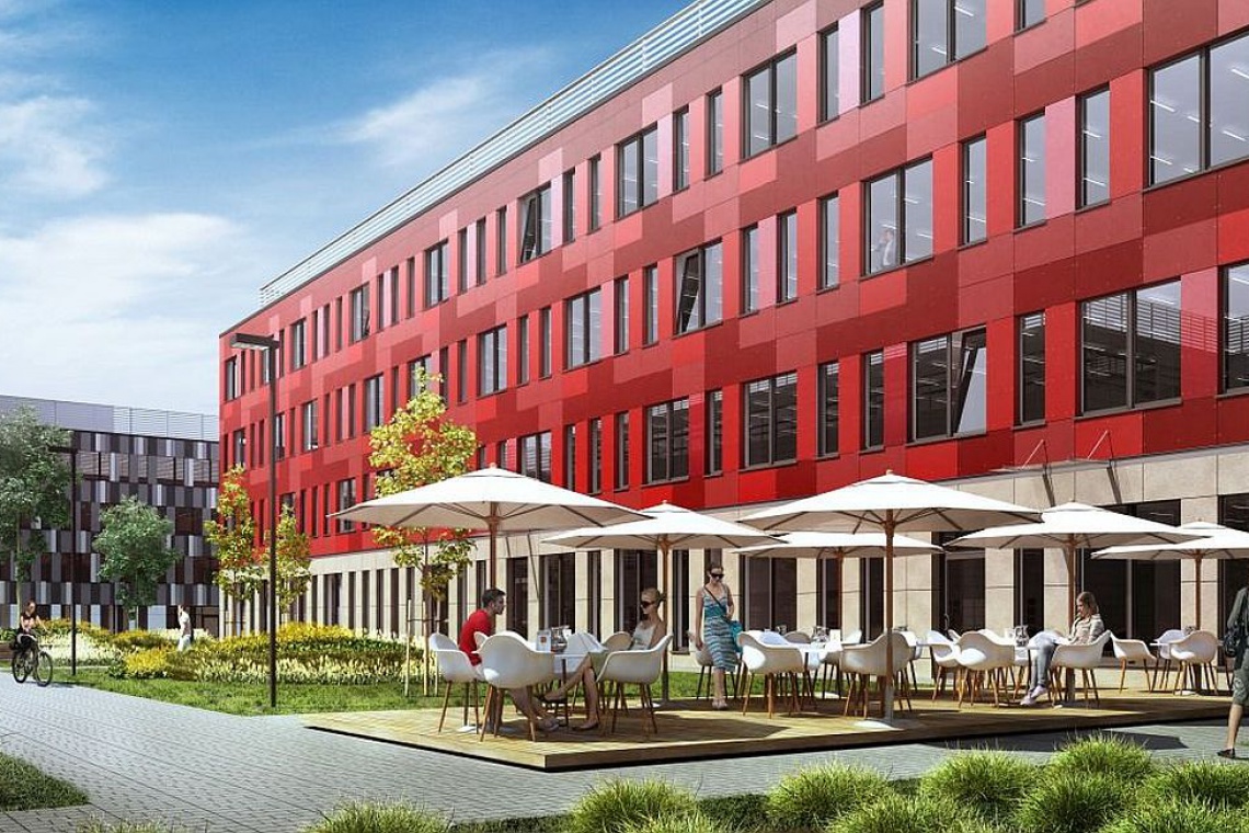 fot. Poleczki Business Park Rozpoczęła się budowa trzeciego etapu Poleczki Business Park