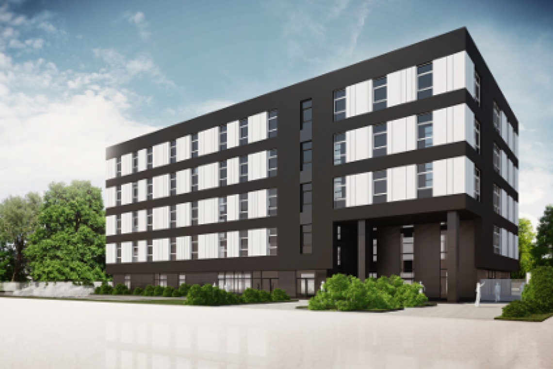 Budynek IDEA Przestrzeń Biznesu, fot. bydgoszcz.pl Biurowiec IDEA Przestrzeń Biznesu powoli wyrasta z ziemi