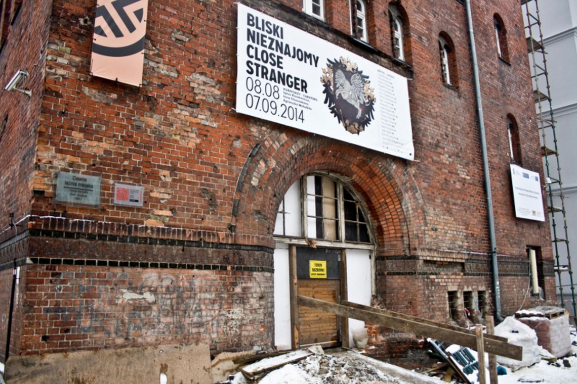 Trwają prace przy zabytkowym CSW Łaźnia w Gdańsku
