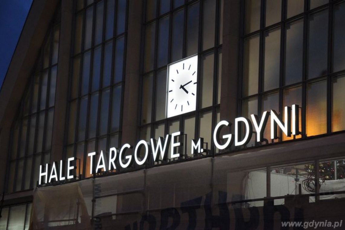 Hale targowe m. Gdyni, fot. Michał Kowalski, UM Gdynia Gdyńskie hale targowe wracają do przedwojennej świetności