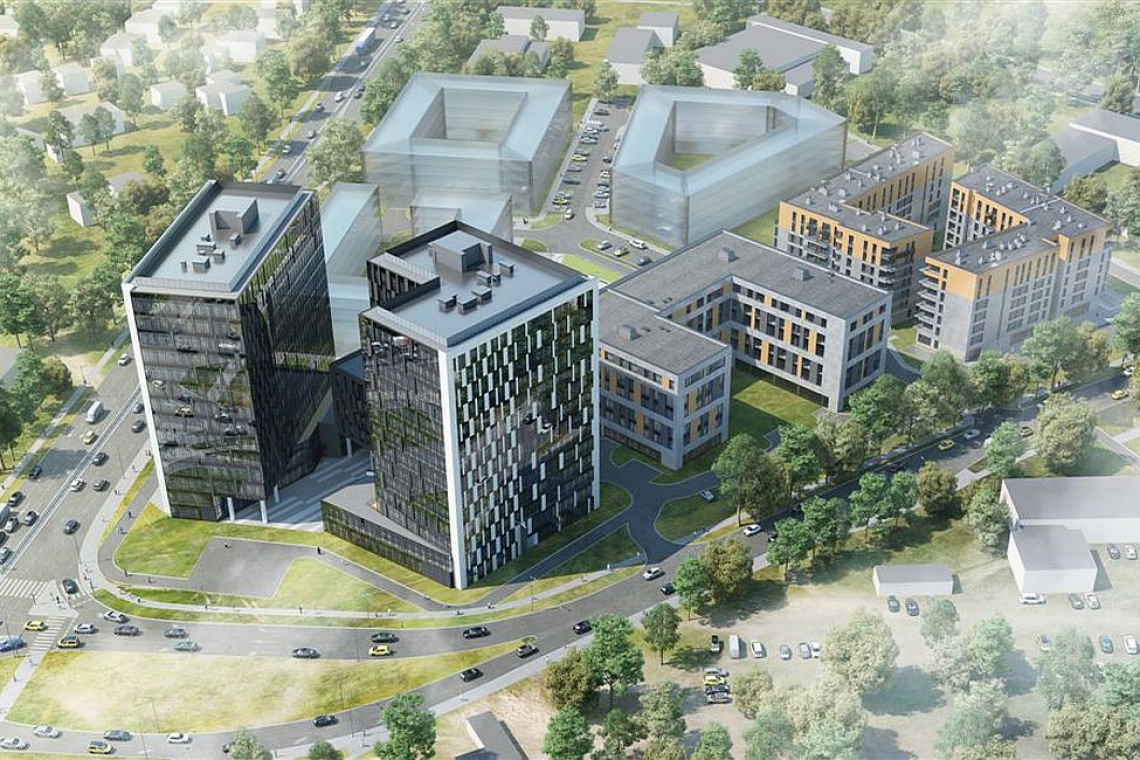 fot. Wielki kompleks biurowy powstanie w Lublinie Nowoczesny, energooszczędny i największy projekt biurowy w Lublinie