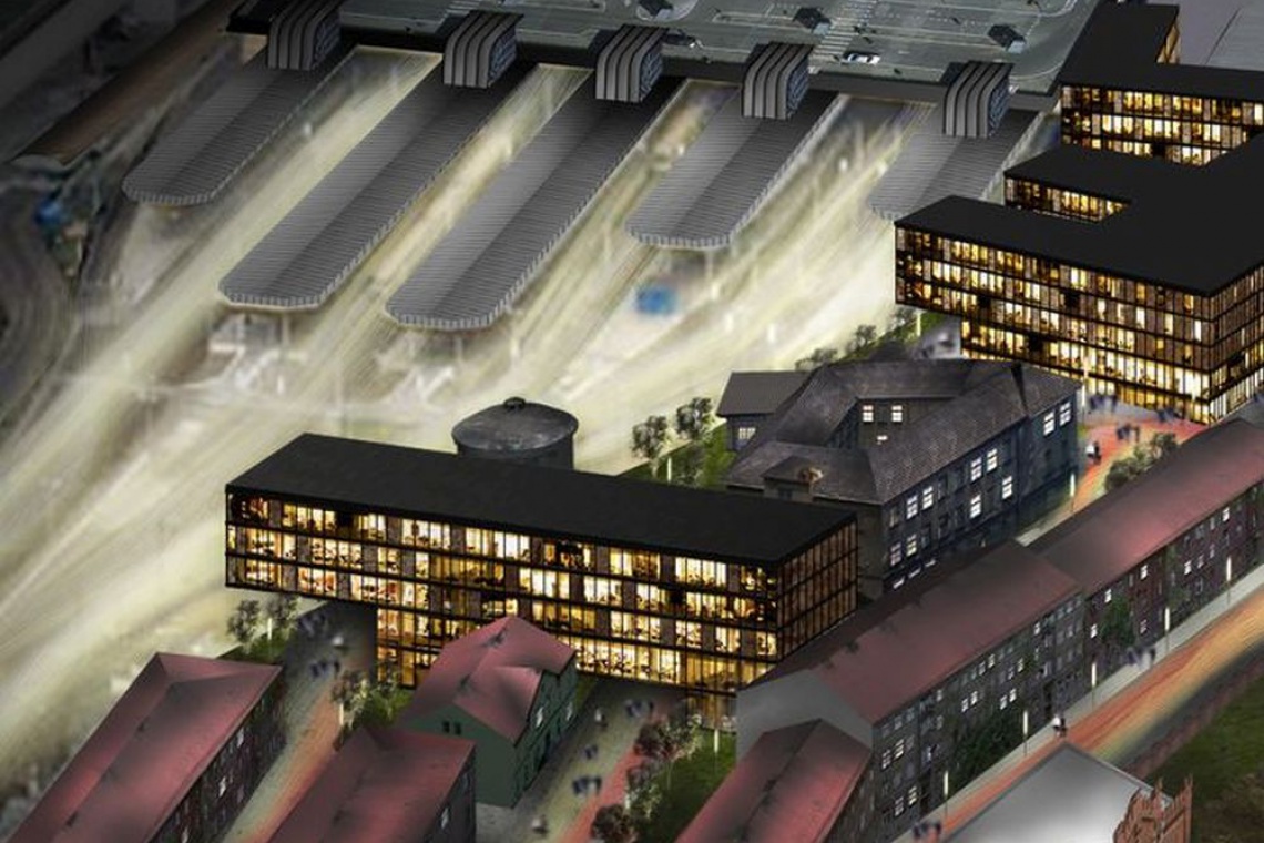 Projekt deweloperski - Kraków, ul. Bosacka, fot. PKP S.A. PKP z inwestorem dla projektu przy dworcu Głównym w Krakowie