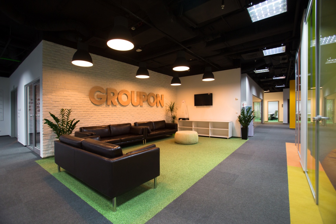 fot. Groupon Inspirujące biuro Groupon projektu JMP Service