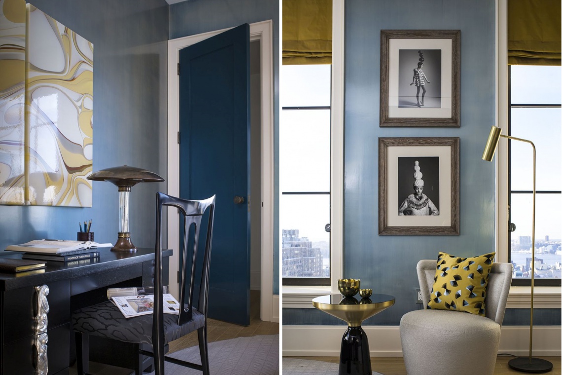 fot. Denim effect Benjamin Moore Jeansy na ścianie?