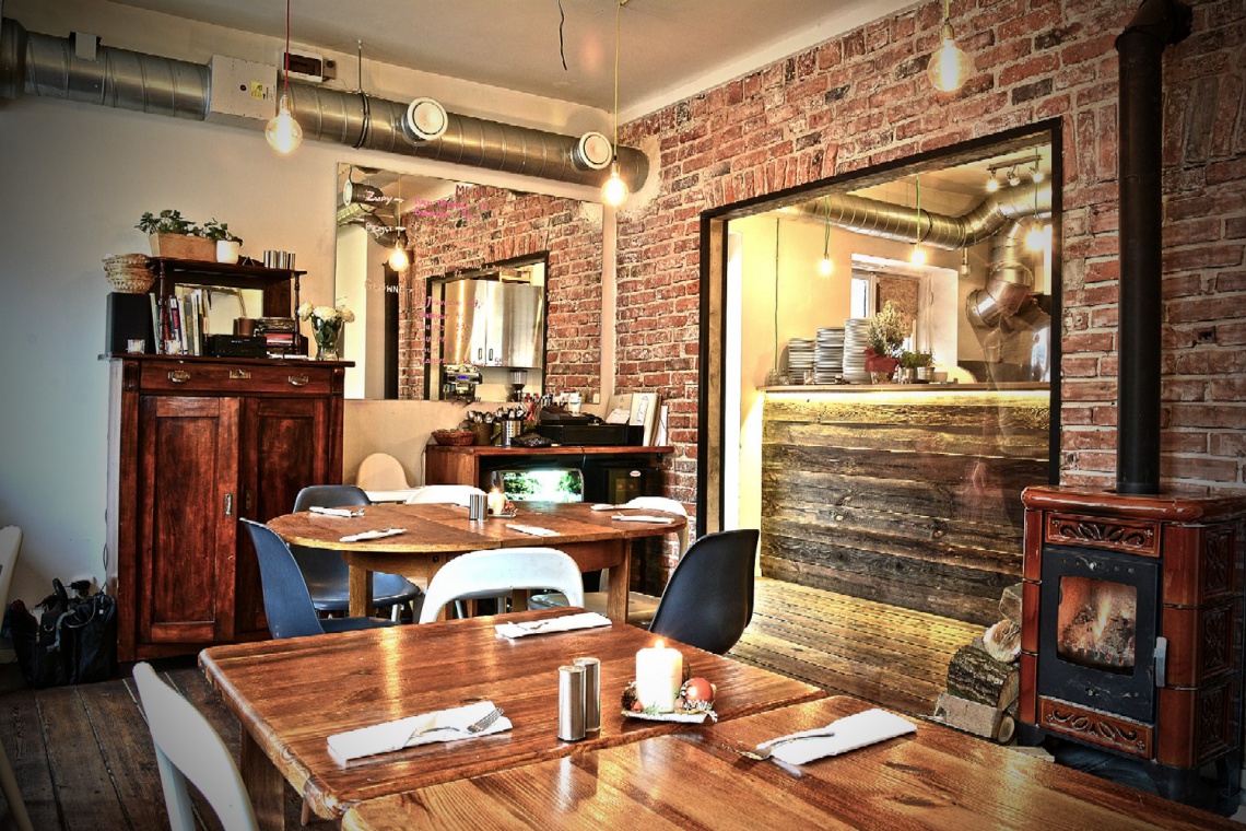 fot. A Nuż Widelec Wyjątkowa atmosfera w restauracji A nuż widelec