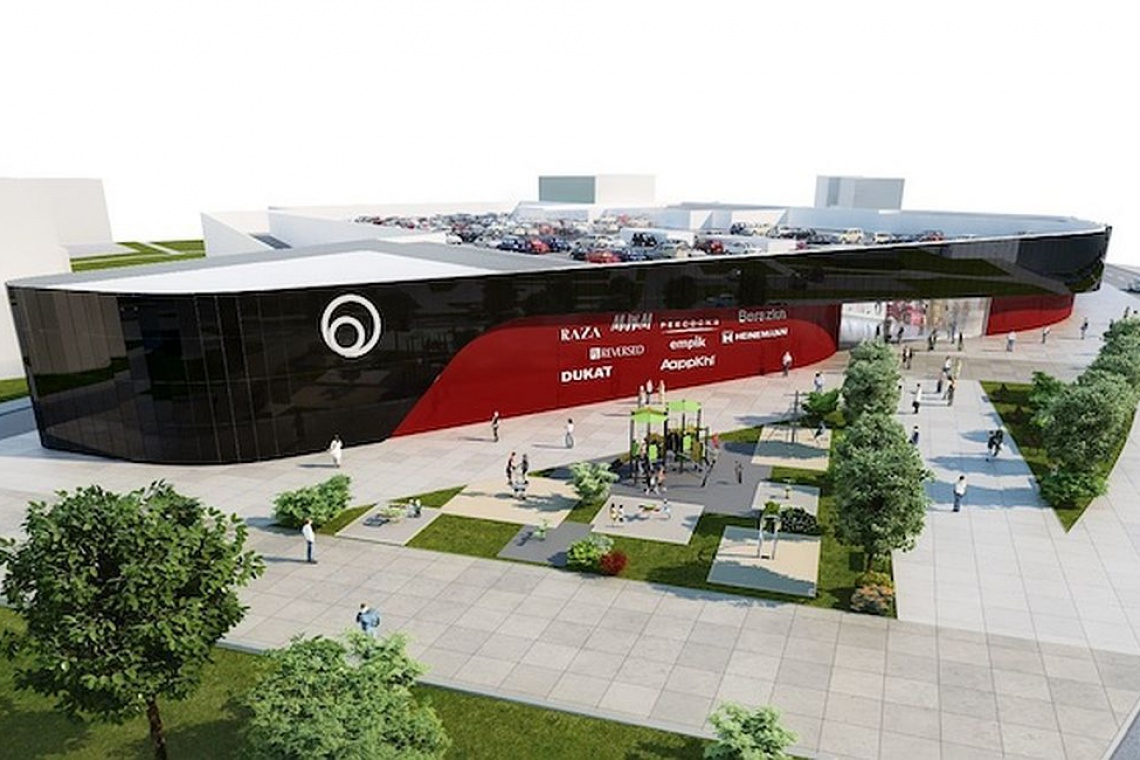 fot. Galeria Królewska w Sandomierzu Z czego będzie elewacja Galerii Królewskiej projektu MWM Architekci?