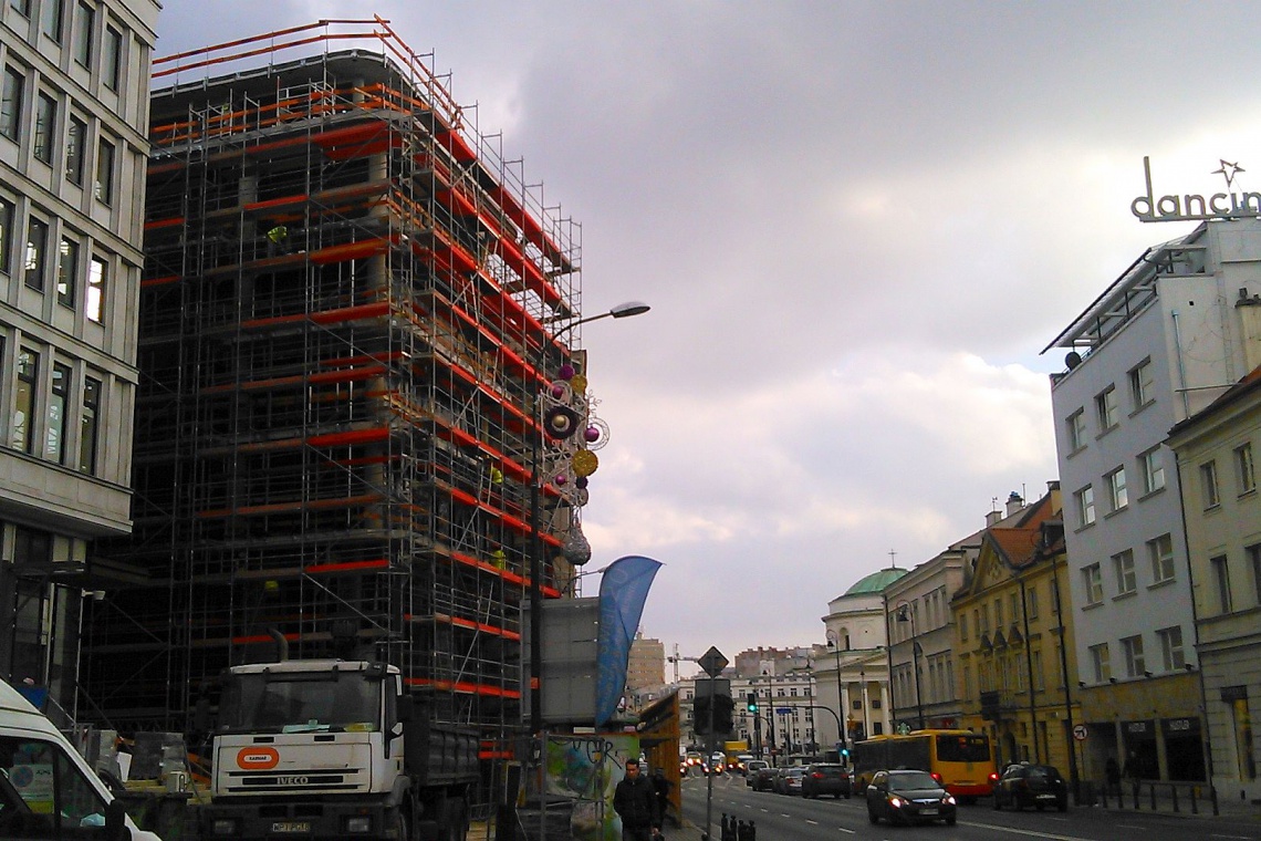 Nowy Świat 2.0 już osiągnął docelową wysokość