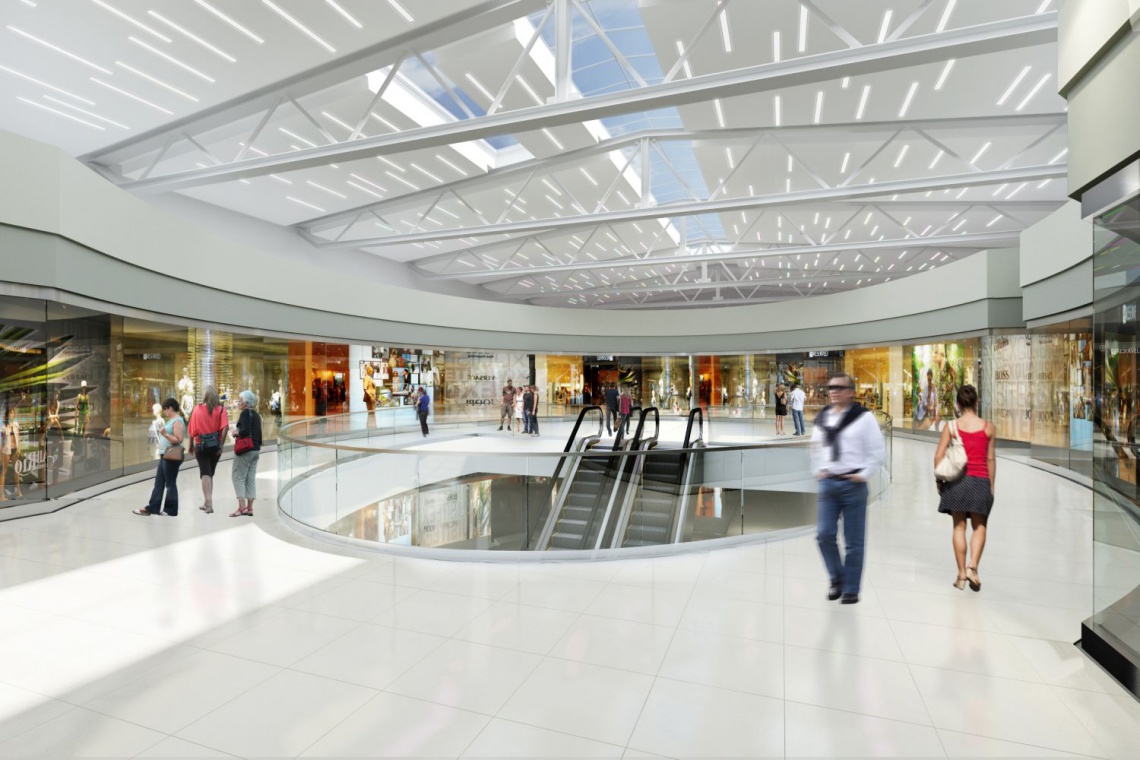 fot. Wizualizacja centrum handlowego Panorama Poznań Poznańska Panorama zmienia się dzięki Bieniasz Nicholson
