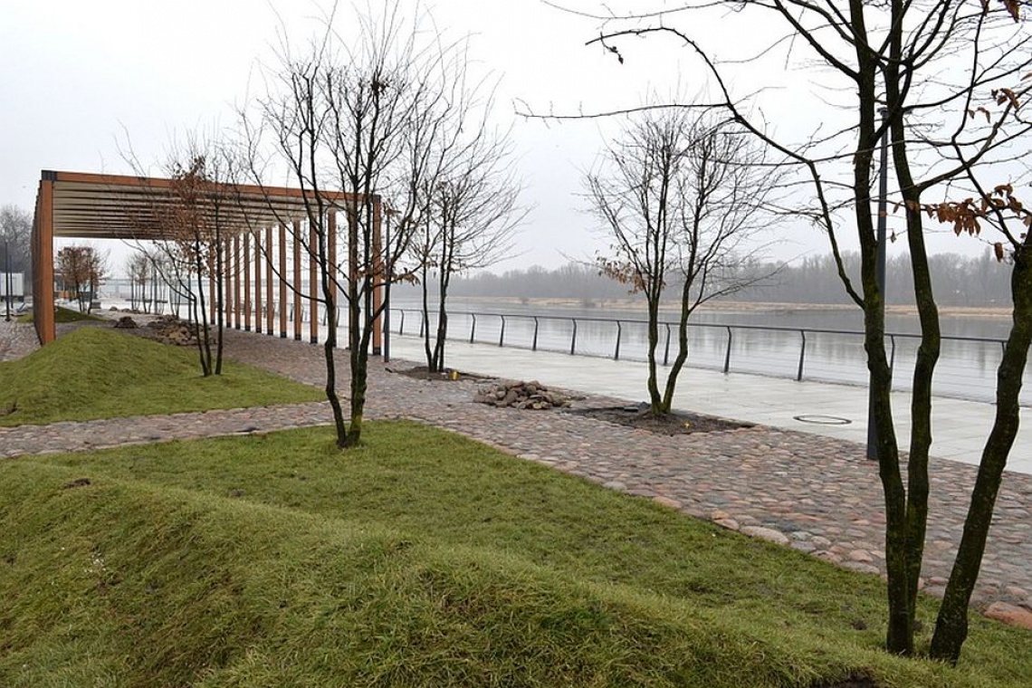 Bulwary Wiślane, Warszawa, fot. UM Warszawa, R. Motyl Prace na Bulwarach Wiślanych będą kontynuowane