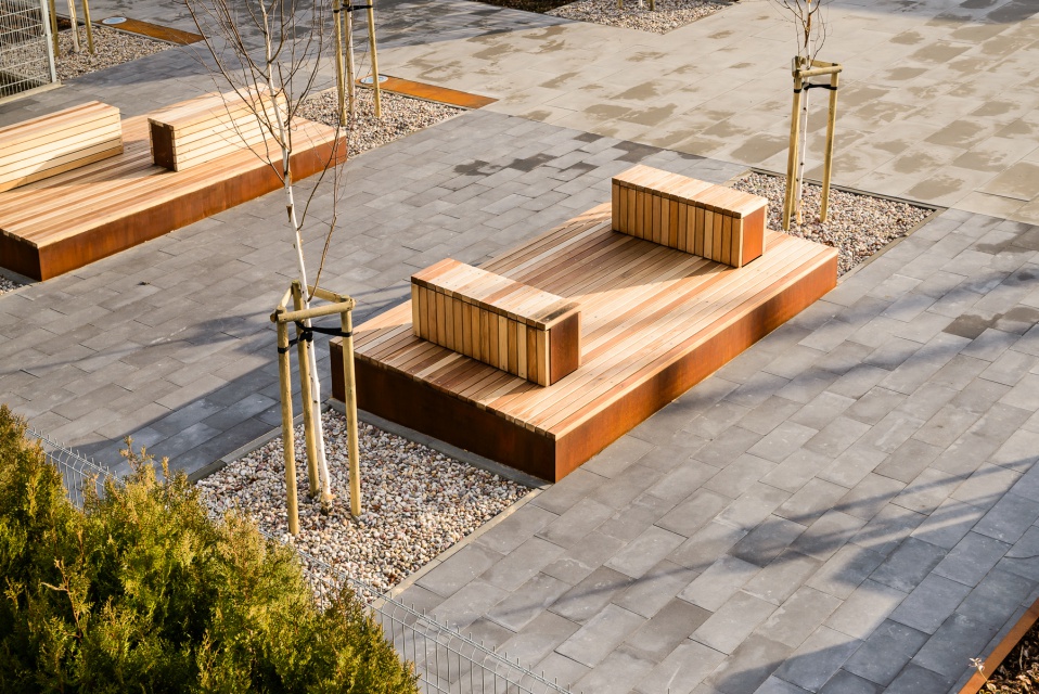 Plac Góra Puławska, projekt i fot. 3XA Architekci Najlepsza przestrzeń publiczna? Te realizacje walczą w konkursie Property Design Awards 2019